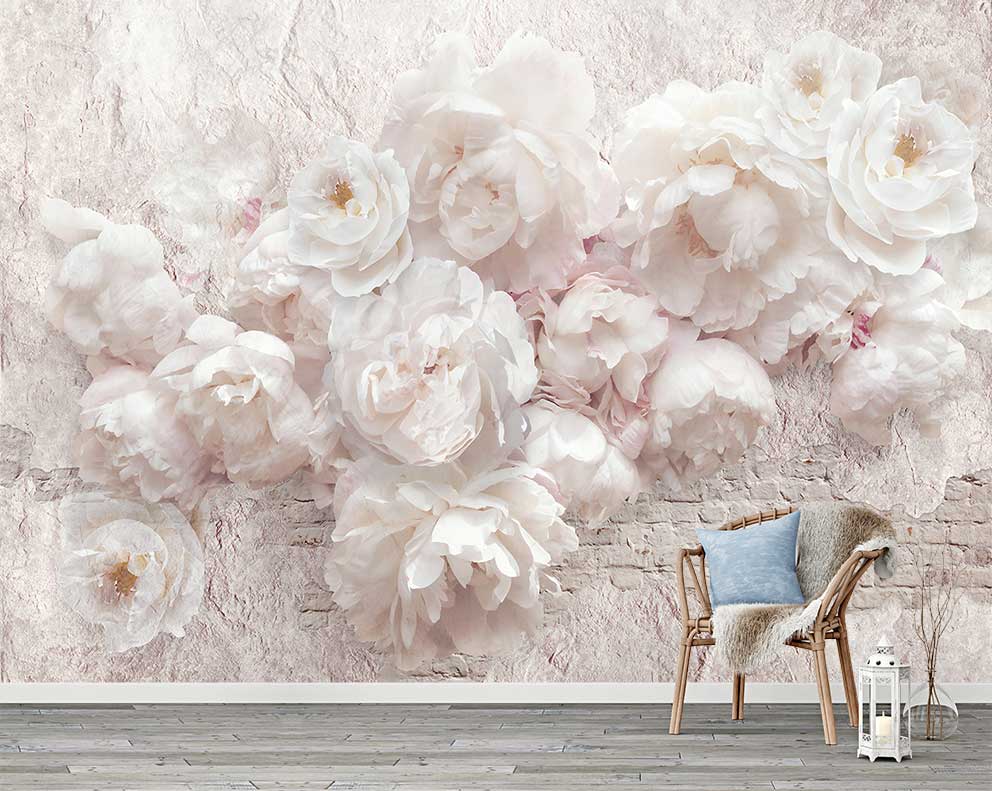 Romantik Pembe Akçaağaç Duvar Kağıdı