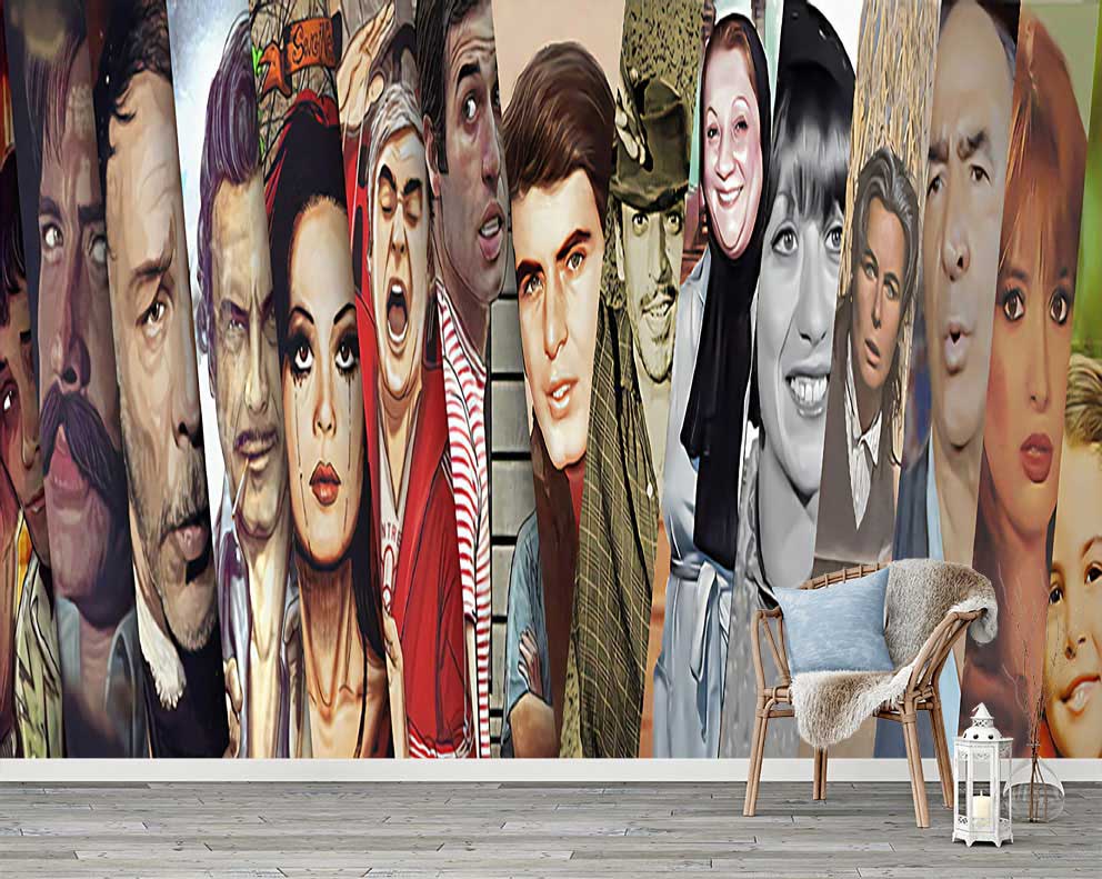 Özgün Sanat Portreleri Duvar Kağıdı