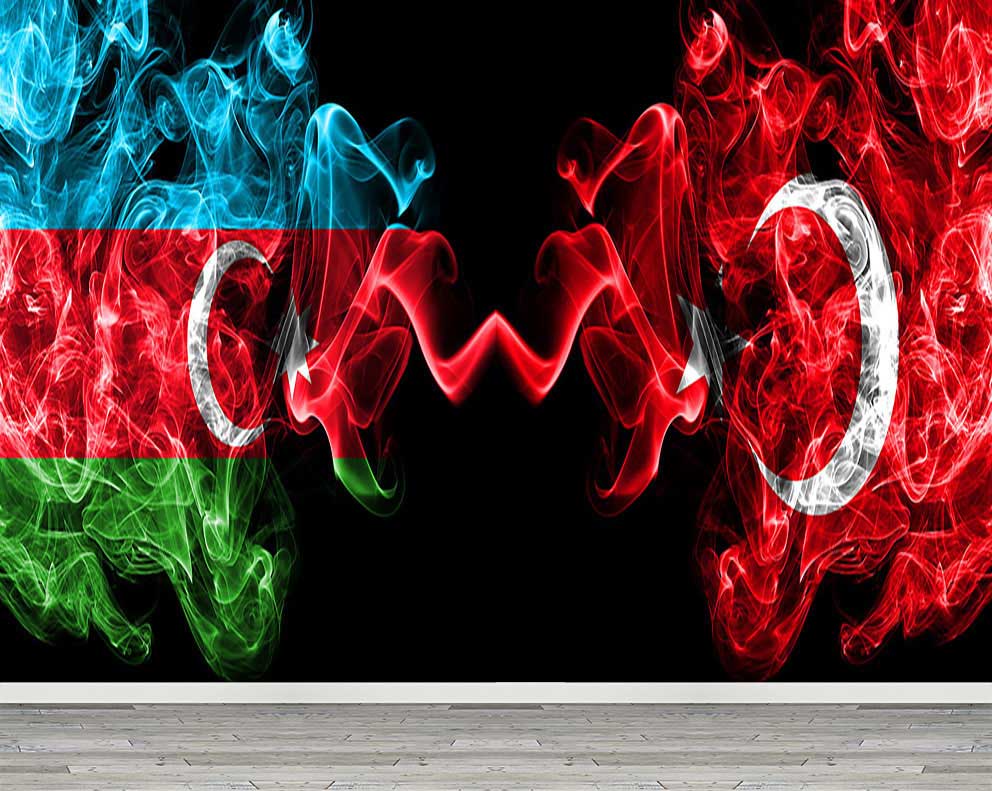Azerbaycan ve Türk Bayrağı Modelleri