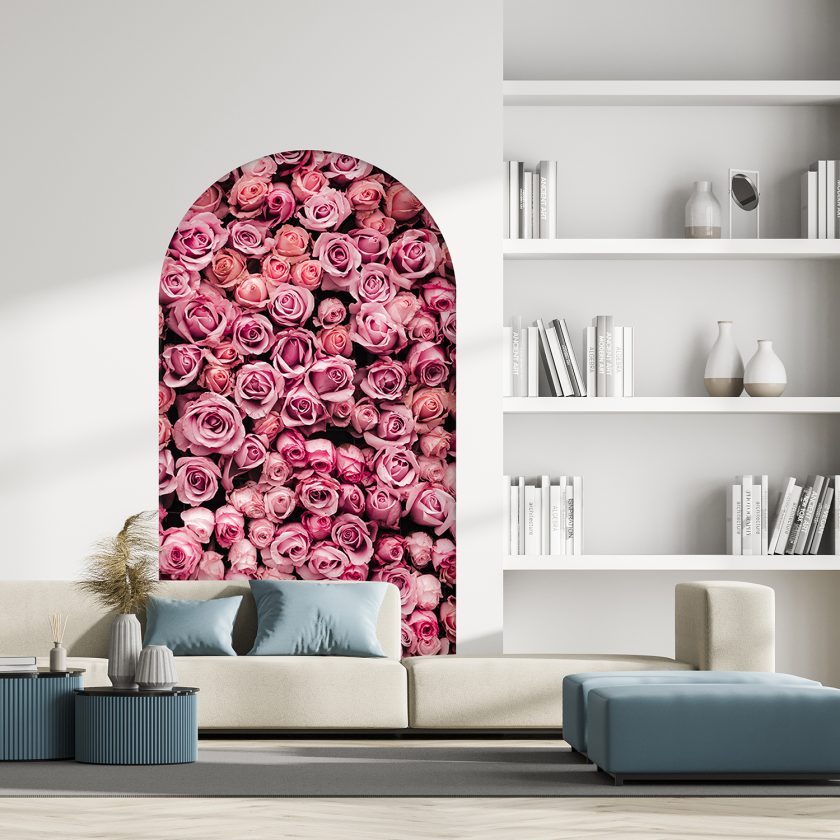 Pembe Güller Duvar Kağıdı - Görsel 7