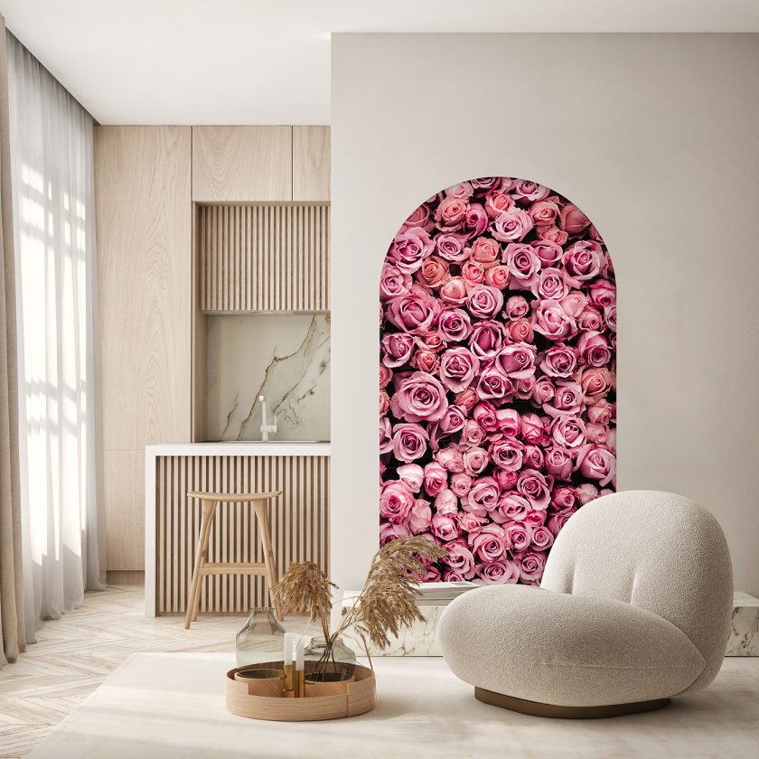 Pembe Güller Duvar Kağıdı - Görsel 3
