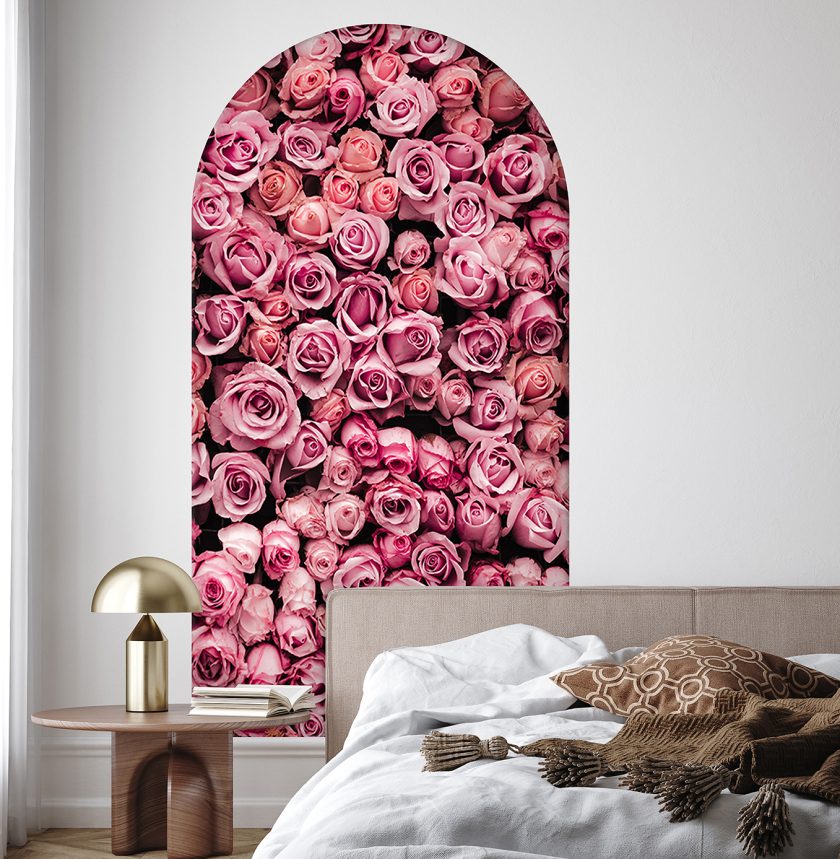 Pembe Güller Duvar Kağıdı - Görsel 5