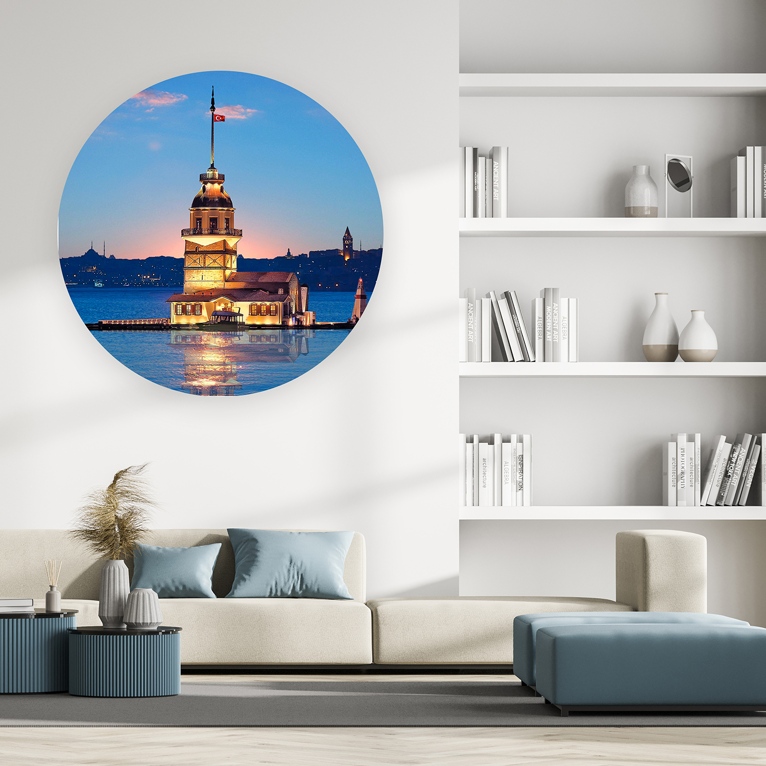 Kız Kulesi Manzaralı Duvar Kağıdı - Modern ve Şık Tasarım - Görsel 3