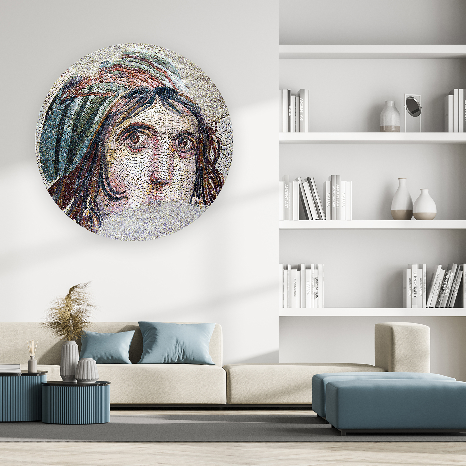 Yuvarlak Desenli Duvar Kağıdı - Modern ve Şık Tasarım - Görsel 3