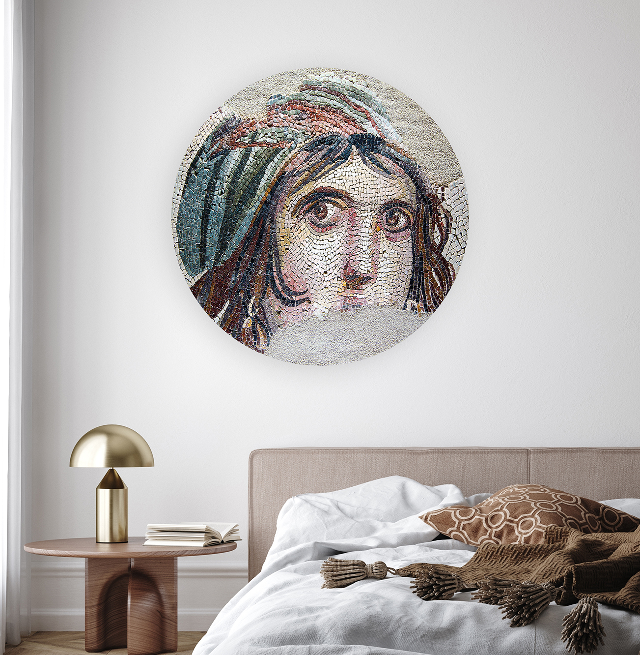 Yuvarlak Desenli Duvar Kağıdı - Modern ve Şık Tasarım - Görsel 8