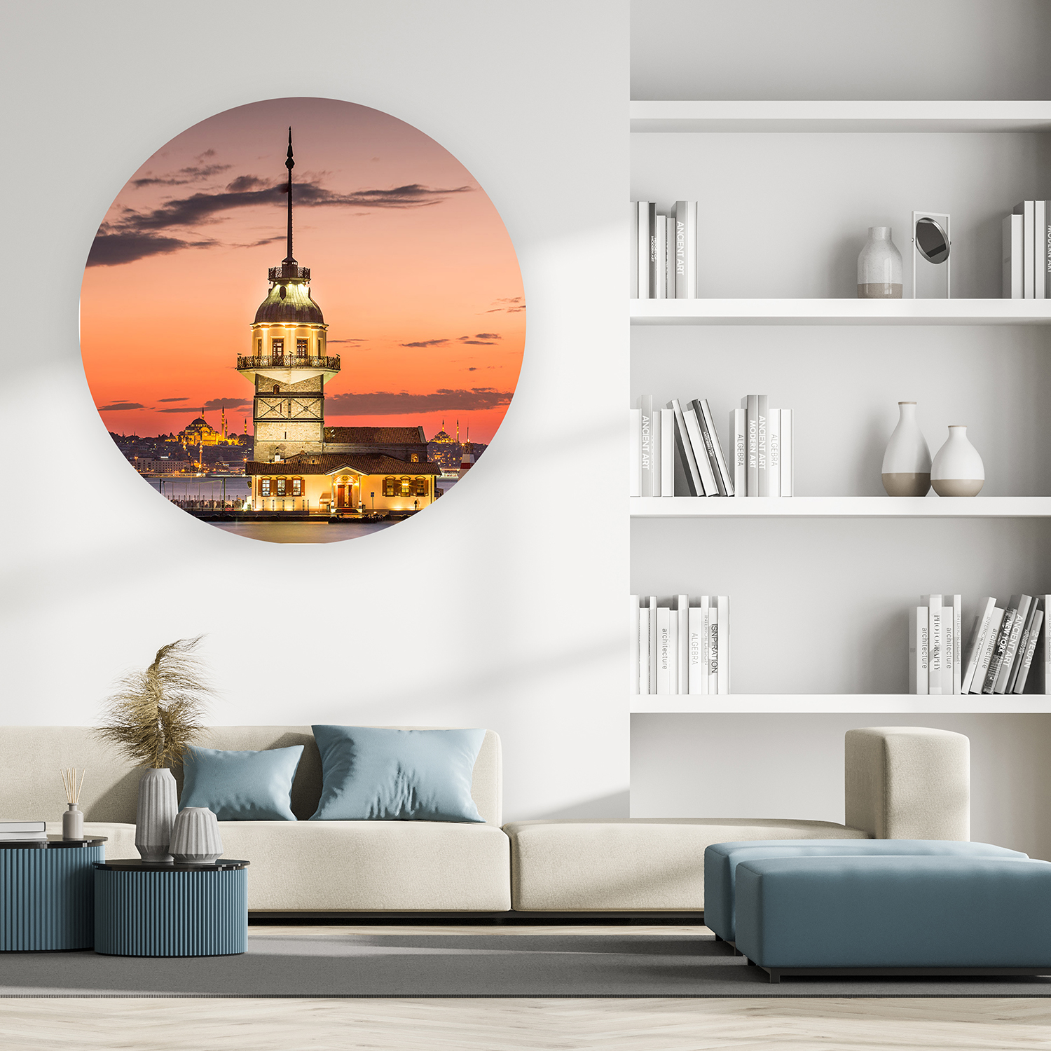 Kız Kulesi Manzaralı Duvar Kağıdı - Modern ve Şık Tasarım - Görsel 3