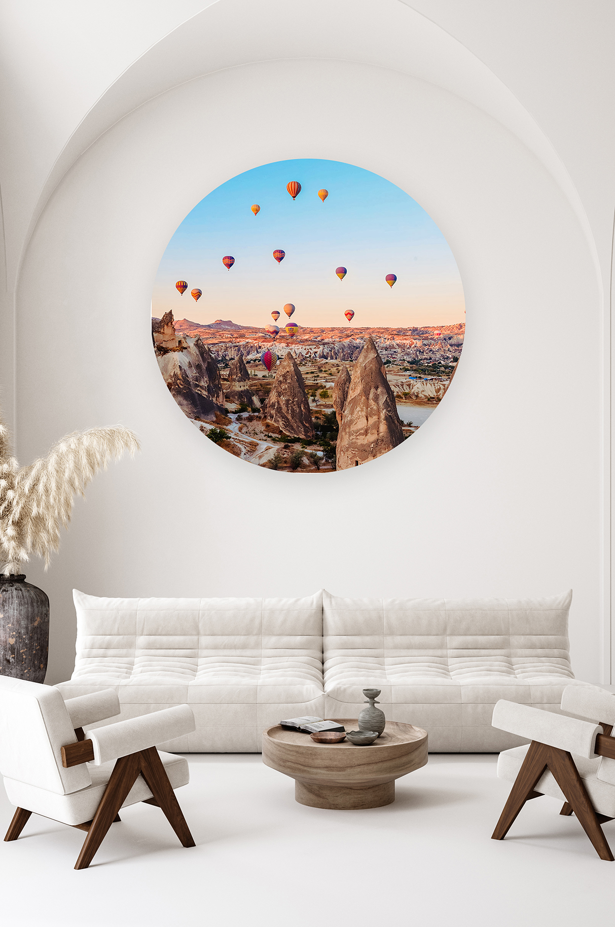 Kapadokya Balonları Manzaralı Duvar Kağıdı - Modern Tasarım - Görsel 2