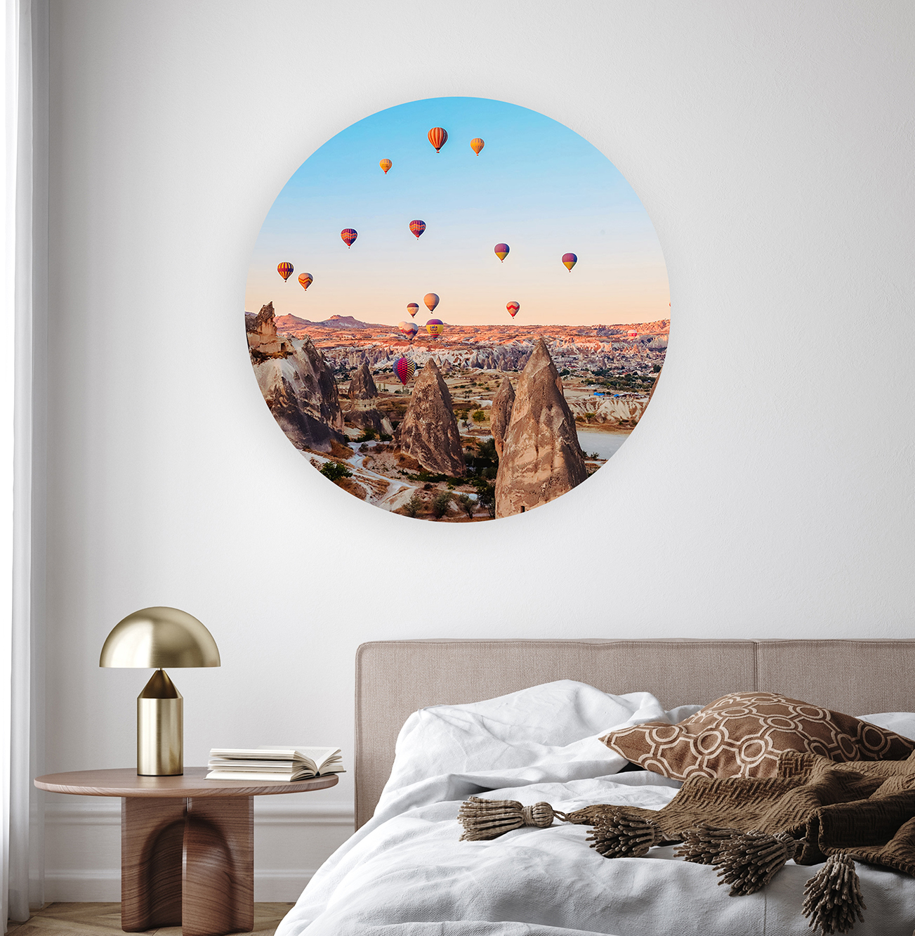 Kapadokya Balonları Manzaralı Duvar Kağıdı - Modern Tasarım - Görsel 8