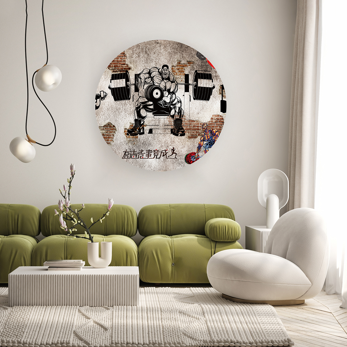 Ağırlık Kaldıran Sporcu Duvar Kağıdı - Güçlü ve Dinamik Tasarım - Görsel 6