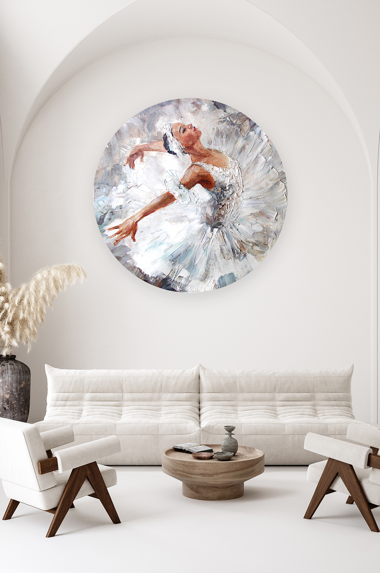 Balerin Tablosu Duvar Kağıdı - Modern ve Zarif Tasarım - Görsel 2