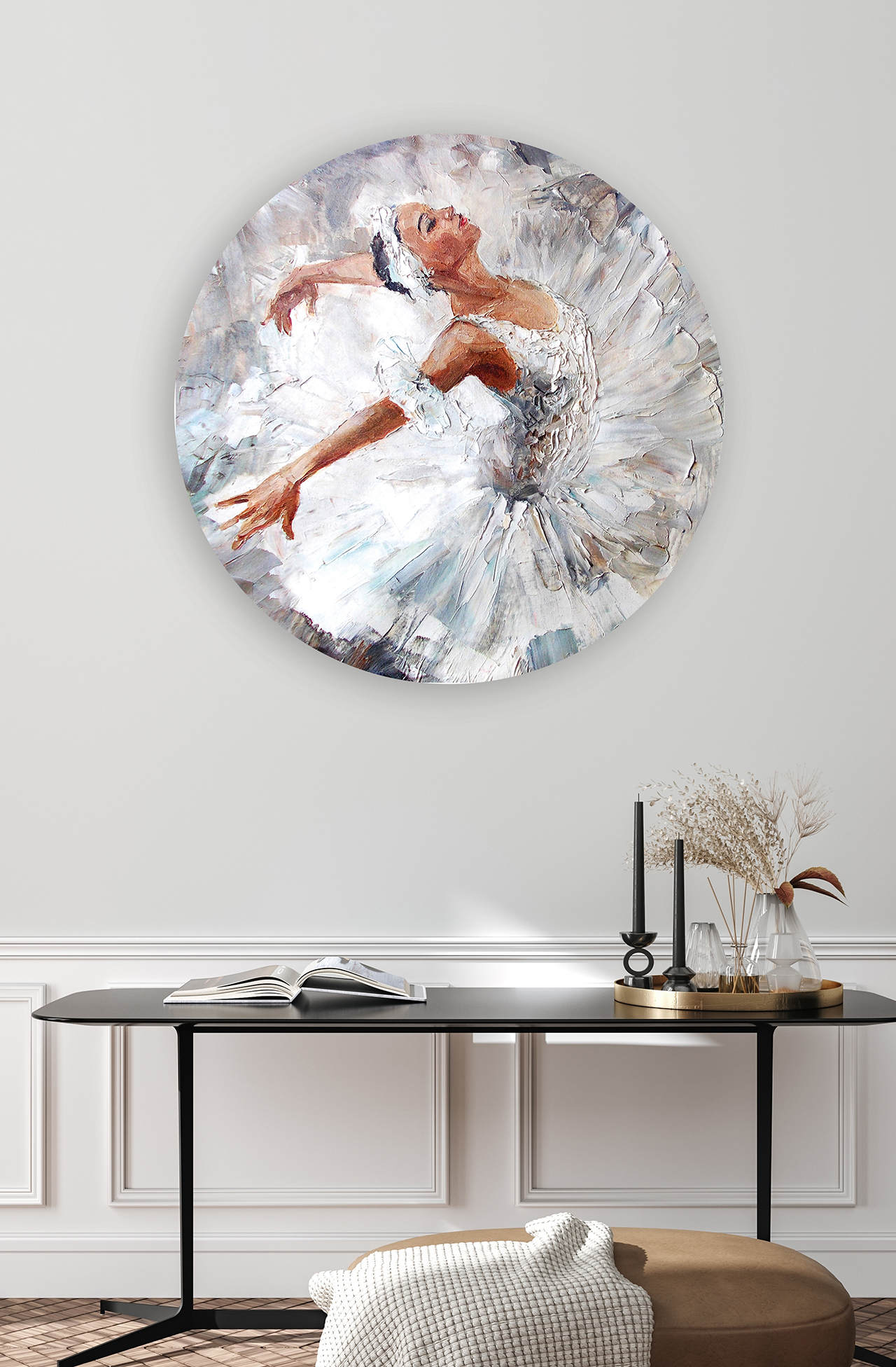 Balerin Tablosu Duvar Kağıdı - Modern ve Zarif Tasarım - Görsel 4