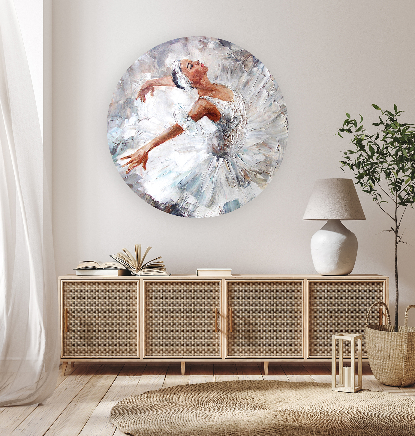 Balerin Tablosu Duvar Kağıdı - Modern ve Zarif Tasarım - Görsel 7