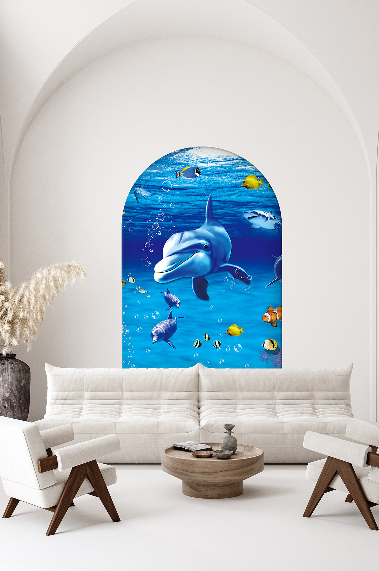 Denizaltı Dünyası Duvar Kağıdı - Modern Tasarım - Görsel 2