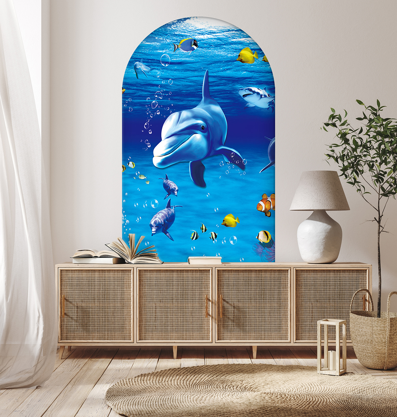 Denizaltı Dünyası Duvar Kağıdı - Modern Tasarım