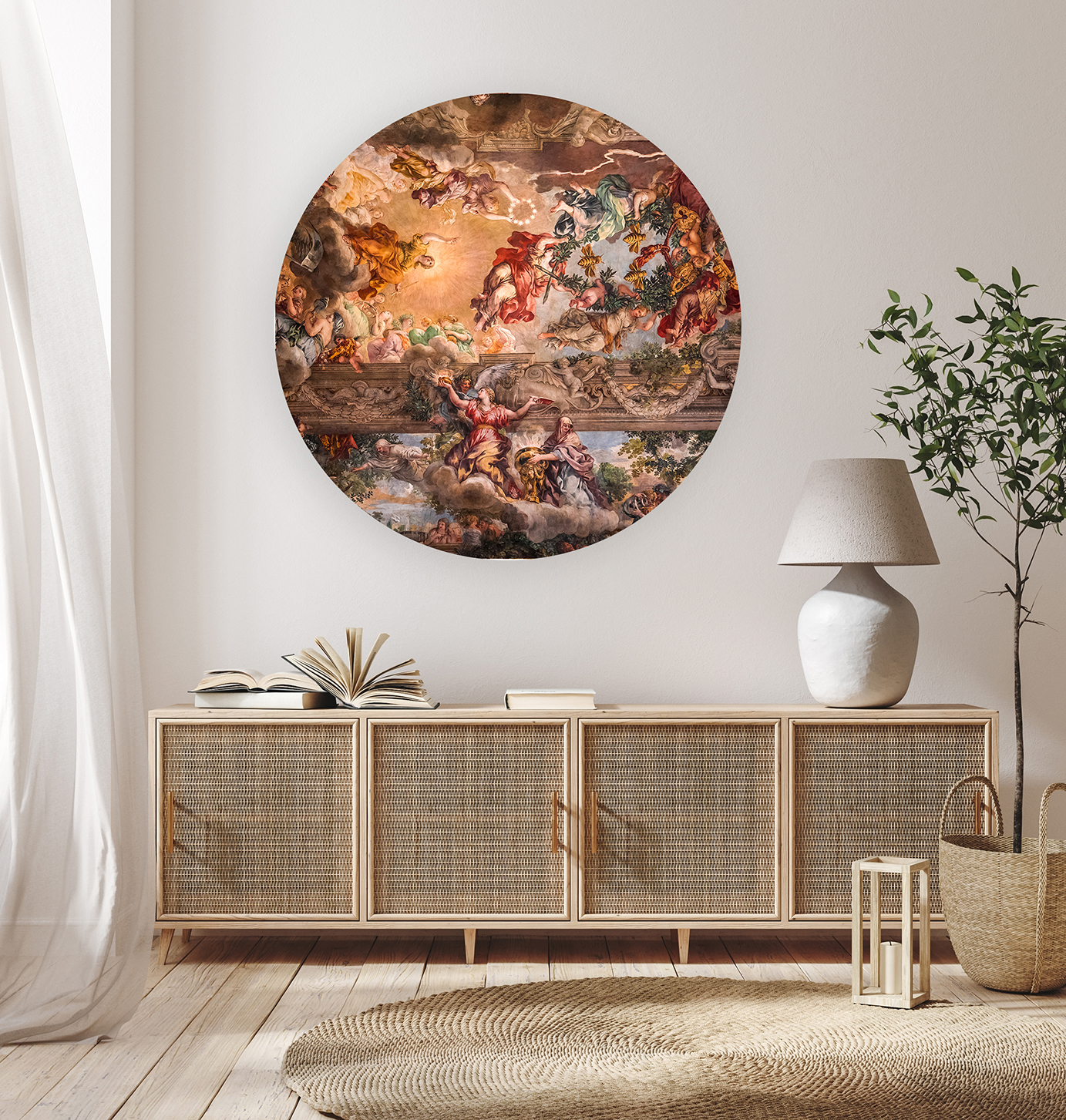 Barok Sanat Duvar Kağıdı - Mitolojik Tasarım - Görsel 7