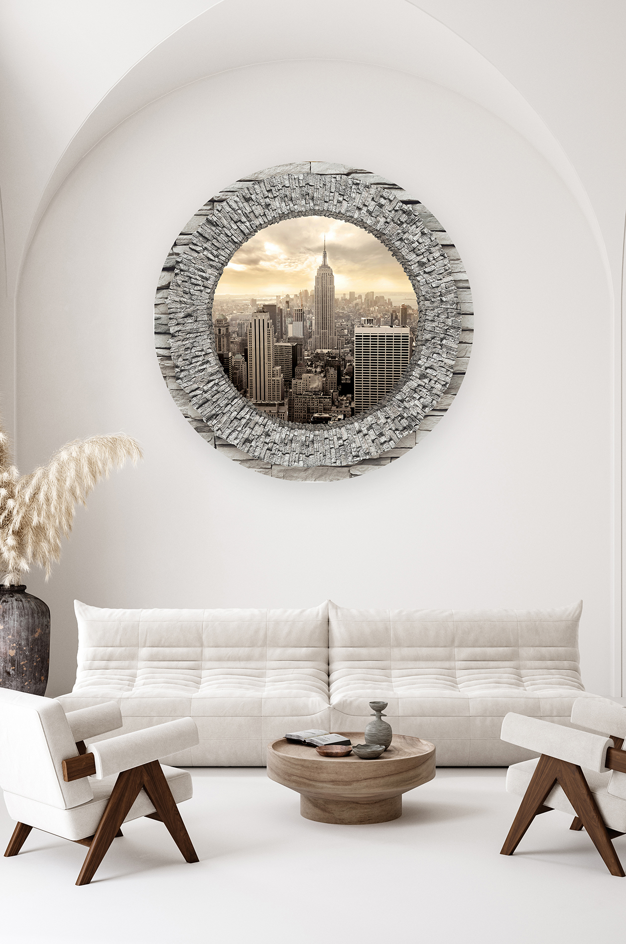 Empire State Binası Manzaralı Duvar Kağıdı - Modern Tasarım - Görsel 3