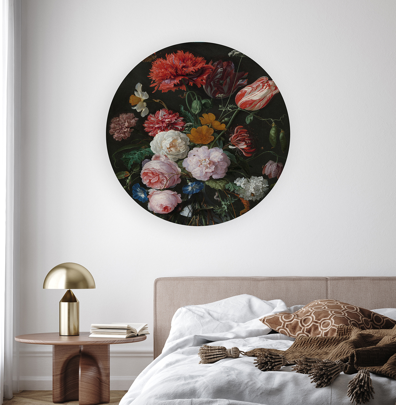 Renkli Çiçek Deseni Duvar Kağıdı – Şık ve Modern Tasarım - Görsel 8