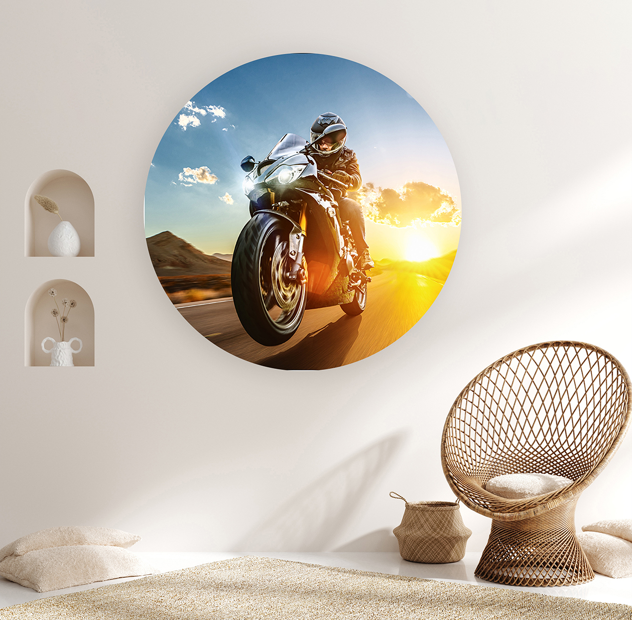 Motorsiklet Duvar Kağıdı – Dinamik ve Şık Tasarım