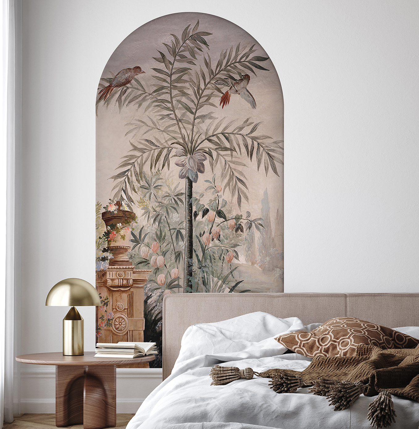 Modern Sanatsal Doğal Manzara Duvar Kağıdı - Şık ve Modern Dekorasyon - Görsel 5