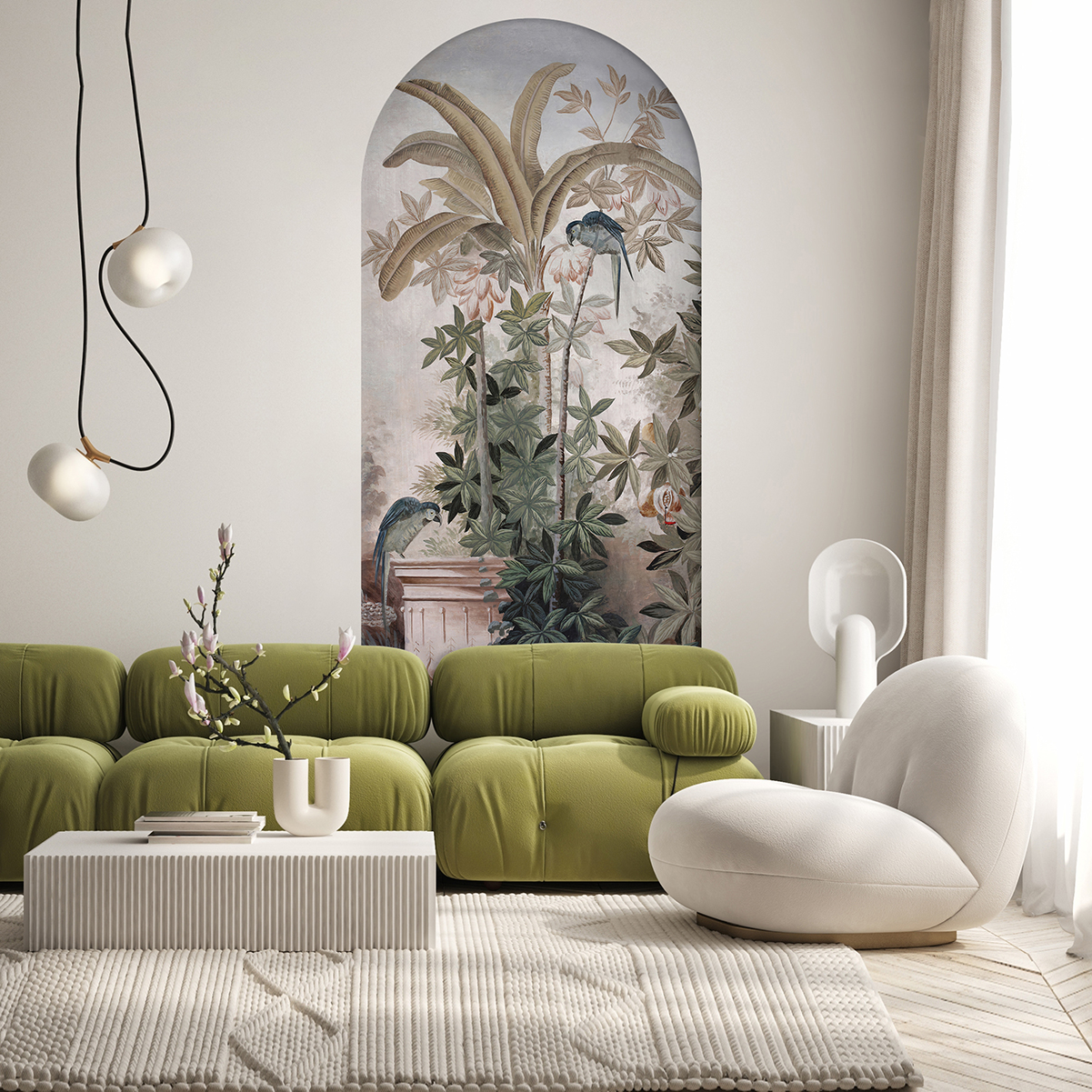 Doğal Sanatsal Manzara Duvar Kağıdı - Şık ve Modern Dekorasyon - Görsel 3