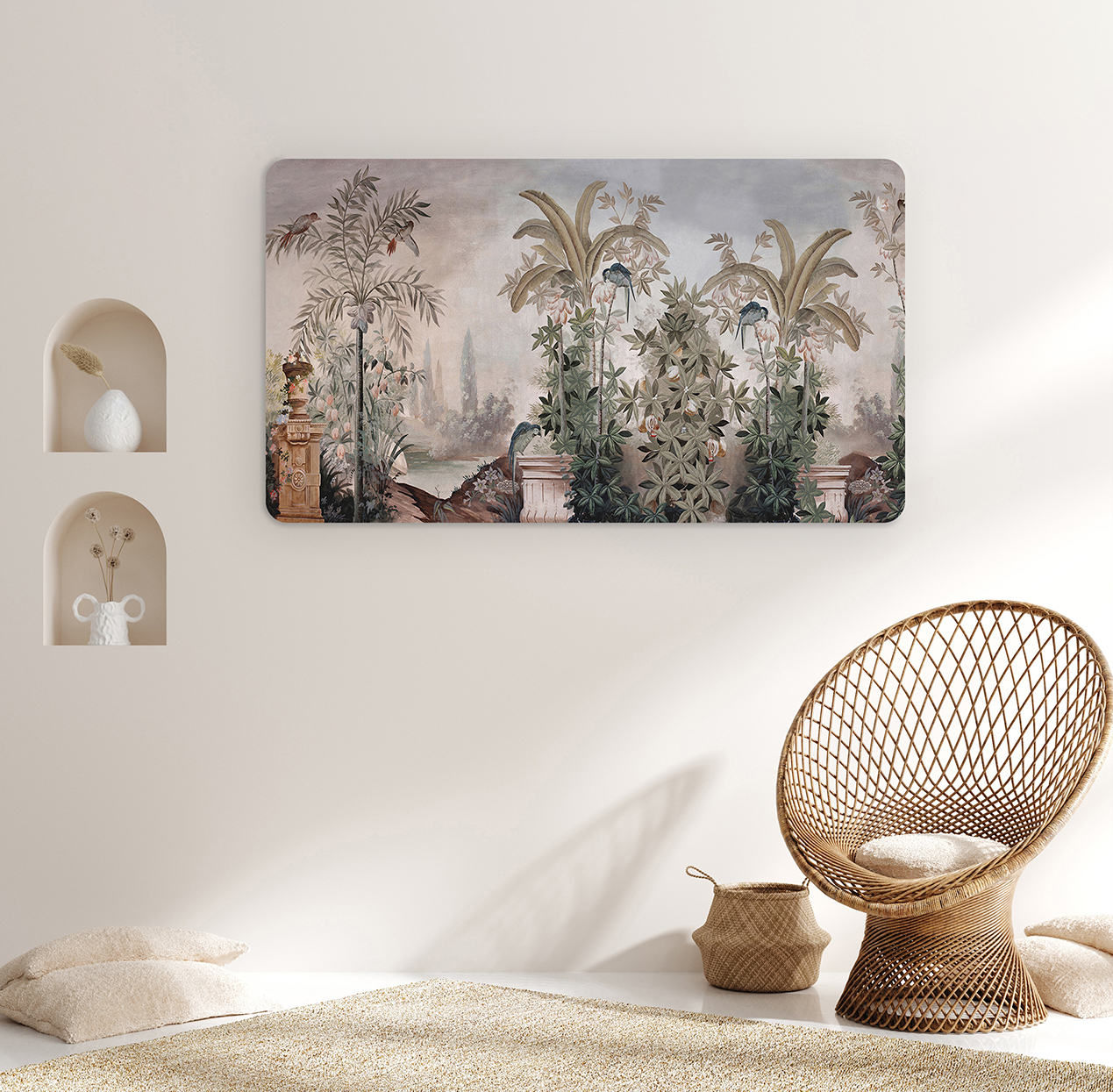 Doğa Temalı Duvar Kağıdı - Klasik ve Zarif Tasarım