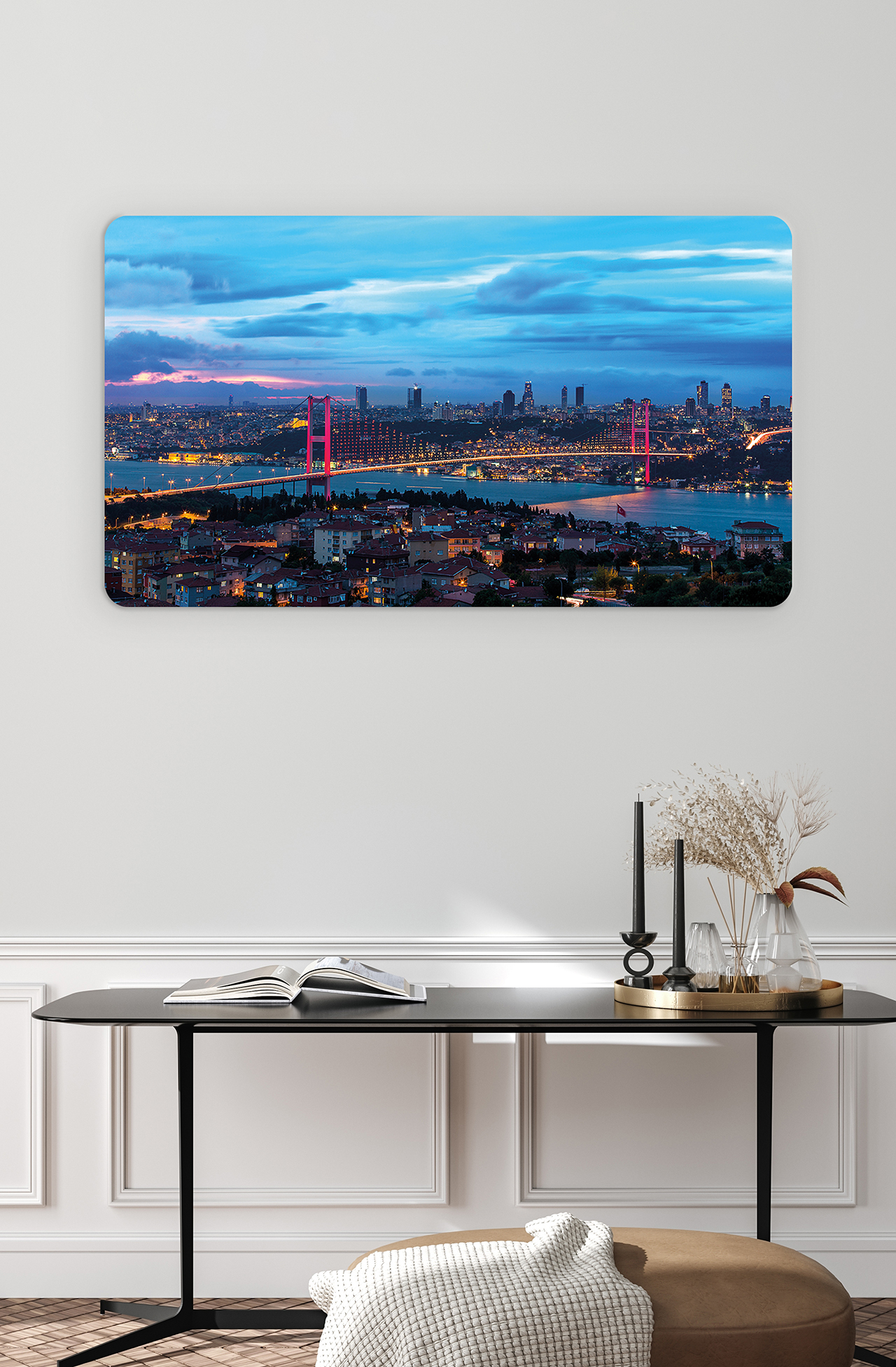 İstanbul Boğazı ve Kız Kulesi Manzaralı Duvar Kağıdı - Modern Tasarım - Görsel 4