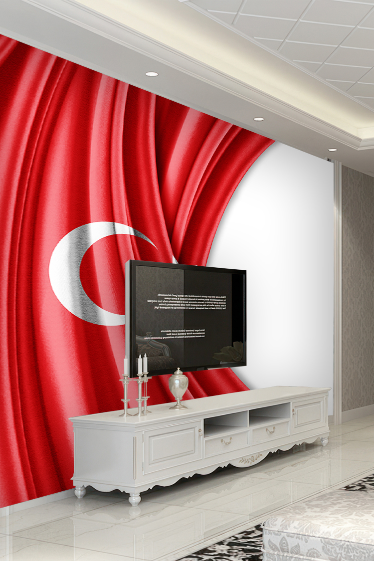 Türk Bayrağı Dalgalanması Duvar Kağıdı - Görsel 6