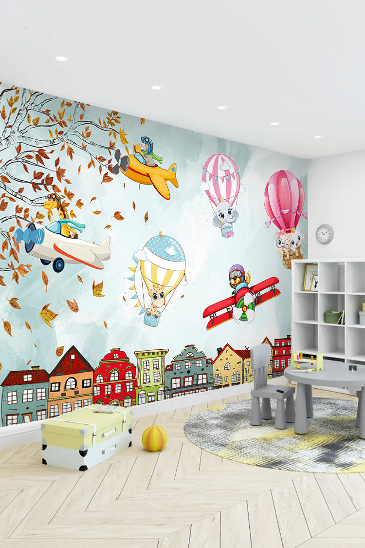 Uçan Hayvanlar Duvar Kağıdı - Görsel 4