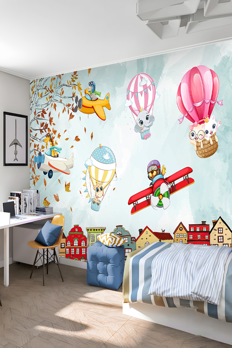 Uçan Hayvanlar Duvar Kağıdı - Görsel 6