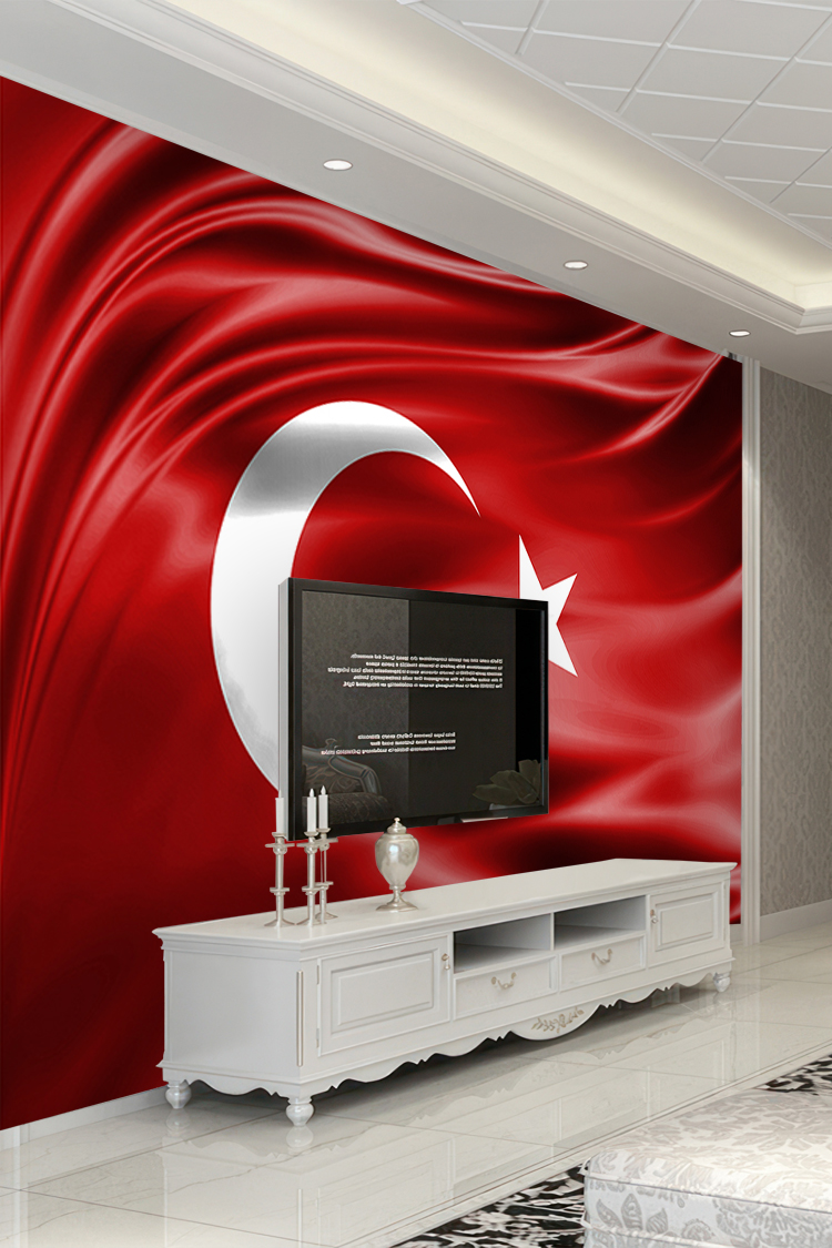 Türk Bayrağı Dalgalanması Duvar Kağıdı - Görsel 6