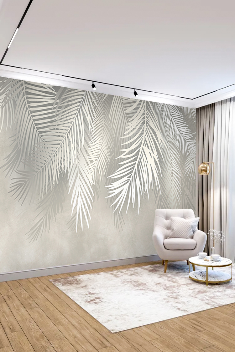 Minimalist Palmiyeler Duvar Kağıdı