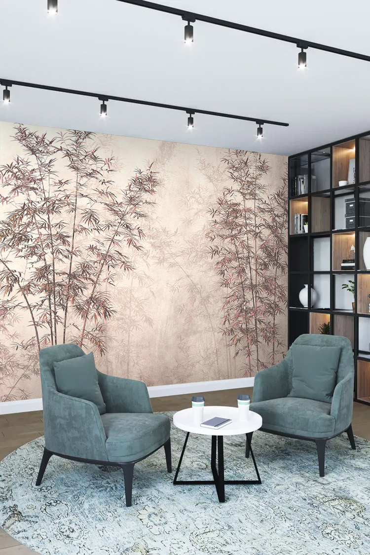 Bambu Desenli Duvar Kağıdı - Görsel 2