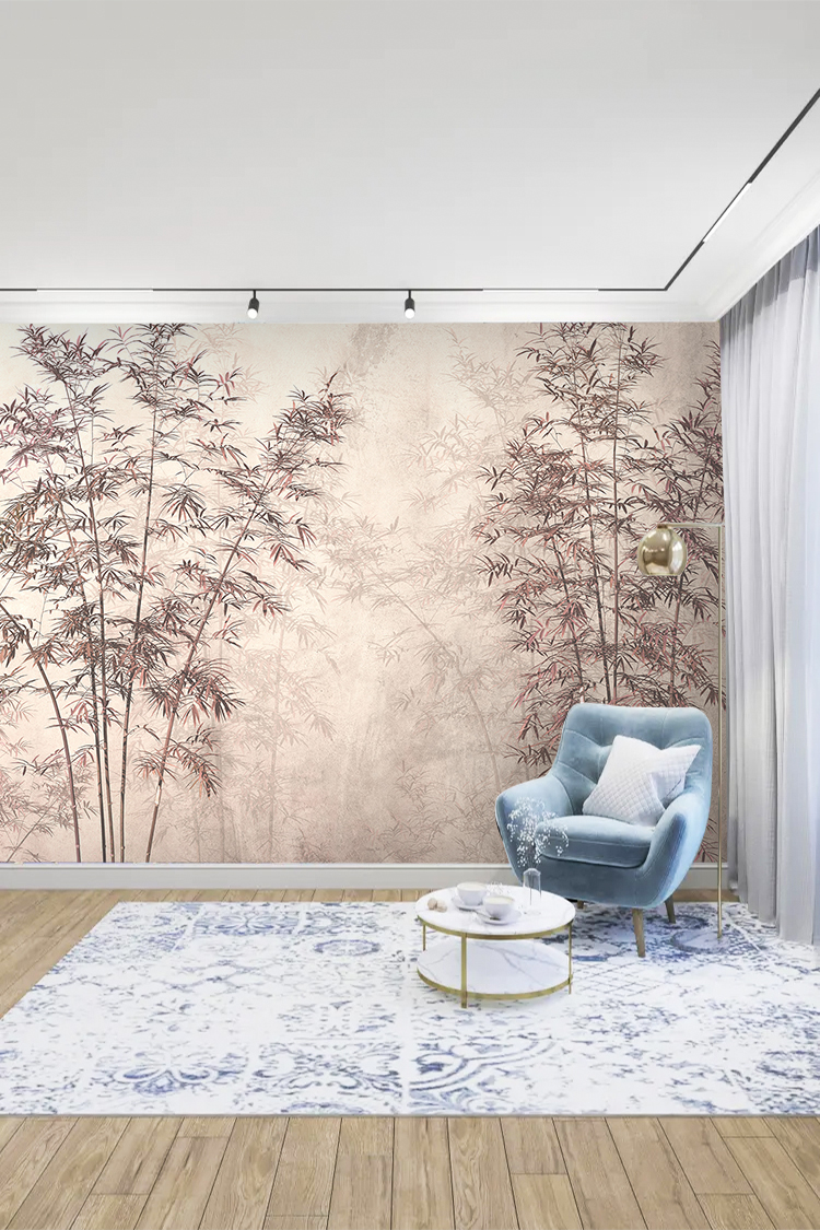 Bambu Desenli Duvar Kağıdı - Görsel 3