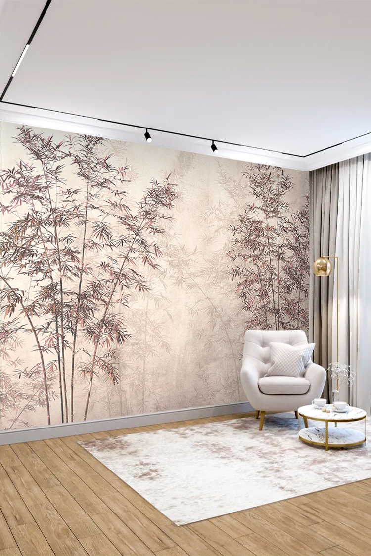 Bambu Desenli Duvar Kağıdı - Görsel 4