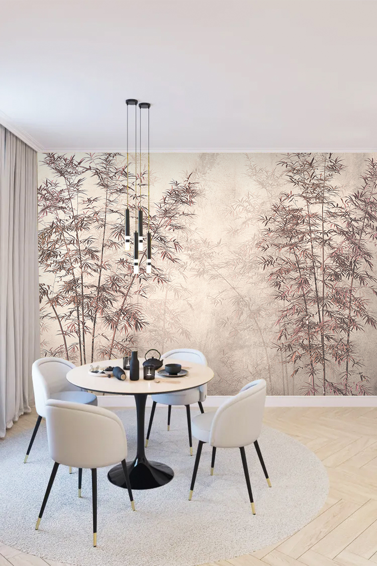 Bambu Desenli Duvar Kağıdı - Görsel 5