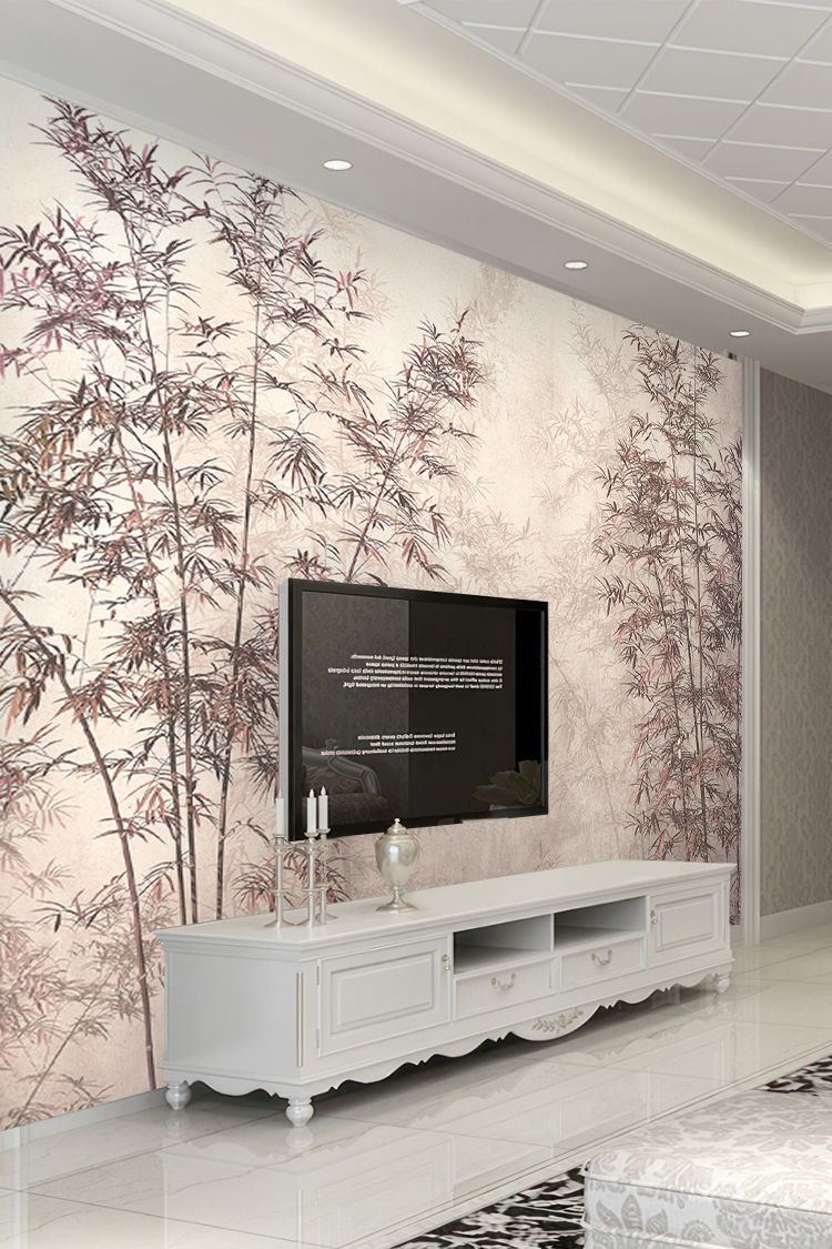 Bambu Desenli Duvar Kağıdı