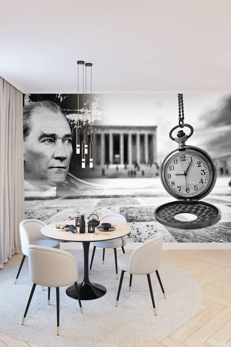 Atatürk Portresi ve Anıtkabir Duvar Kağıdı - Görsel 5