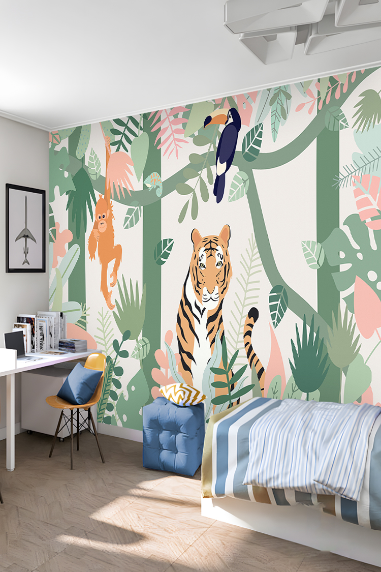 Vahşi Hayvanlar ve Orman Duvar Kağıdı