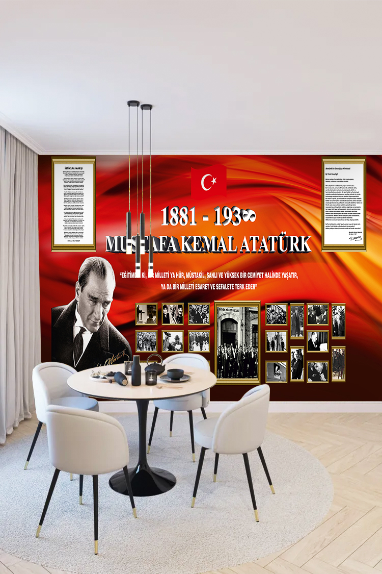Mustafa Kemal Atatürk Duvar Kağıdı - Görsel 4