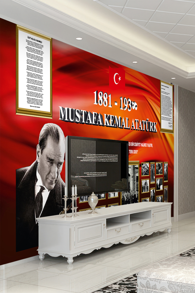 Mustafa Kemal Atatürk Duvar Kağıdı - Görsel 6
