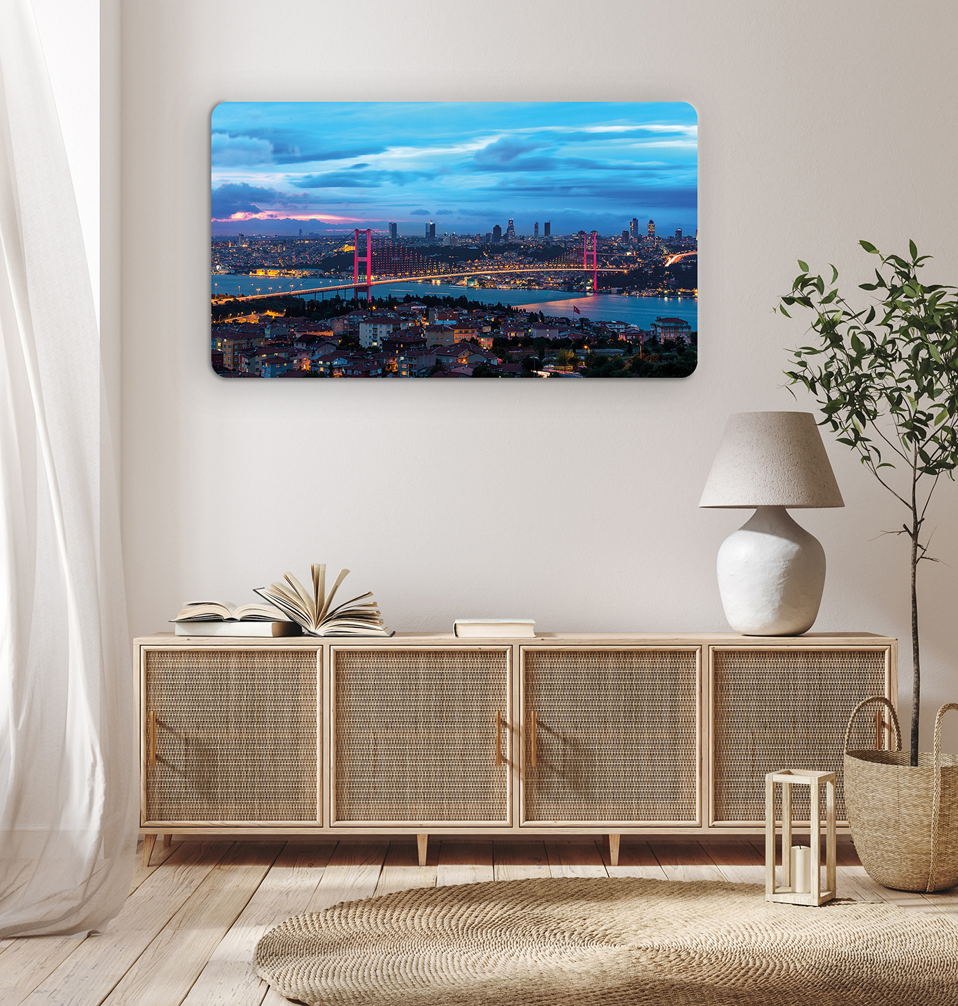 İstanbul Boğazı ve Kız Kulesi Manzaralı Duvar Kağıdı - Modern Tasarım - Görsel 8