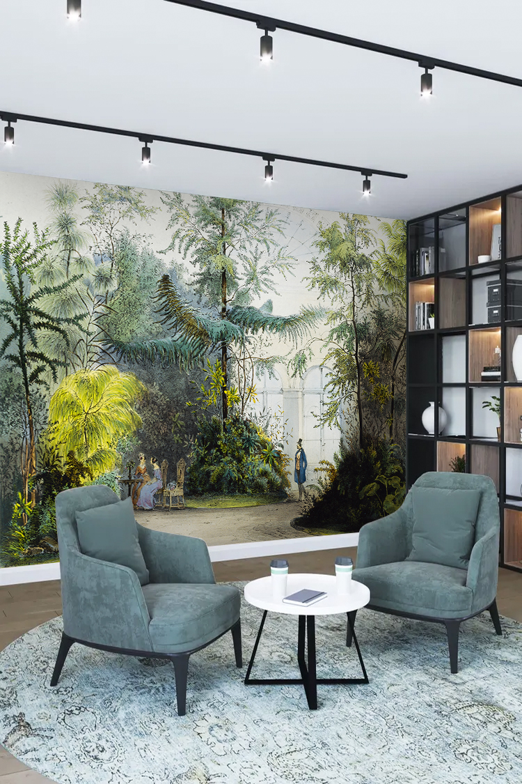 Tropikal Orman Duvar Kağıdı - Görsel 2