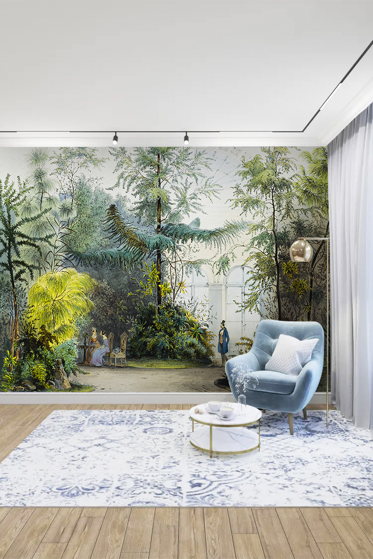 Tropikal Orman Duvar Kağıdı - Görsel 3