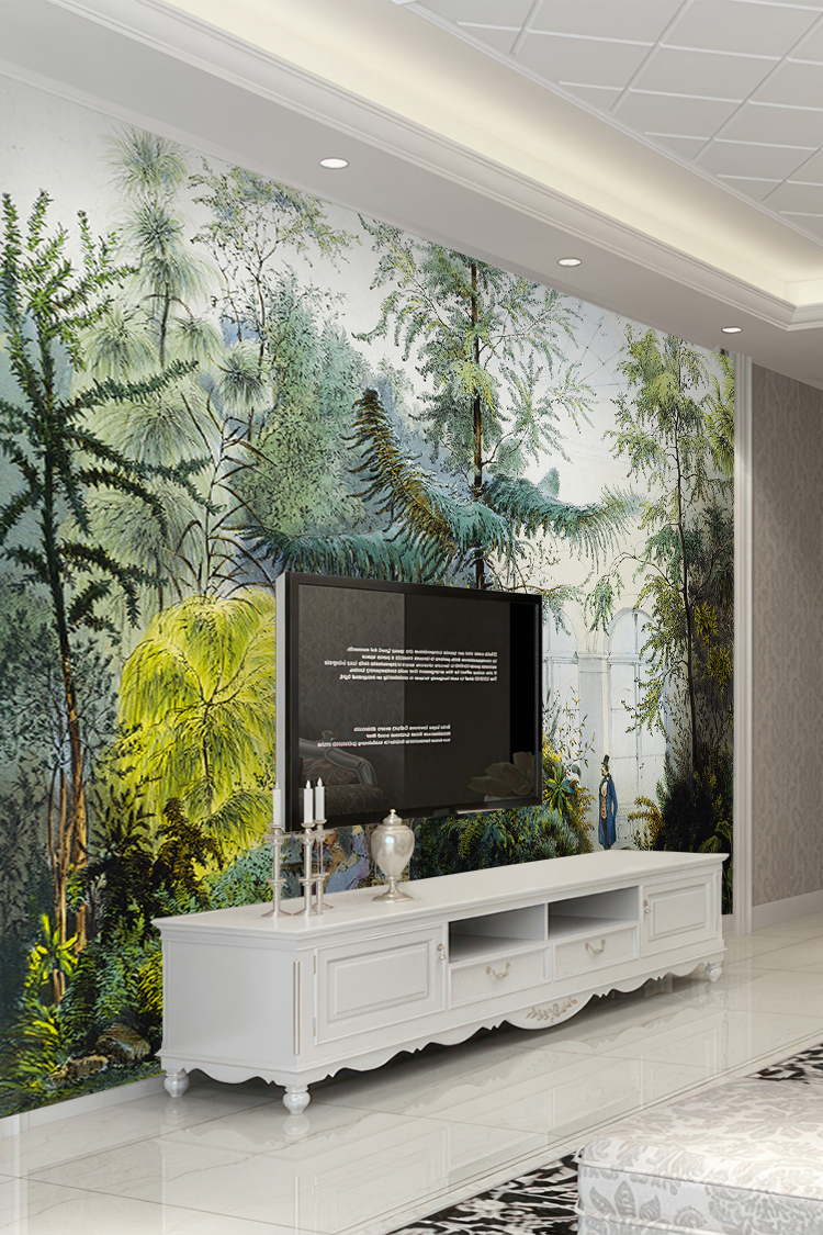 Tropikal Orman Duvar Kağıdı - Görsel 6