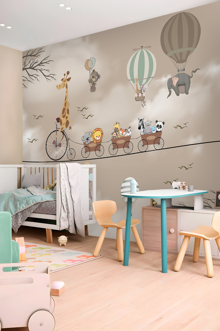 Hayvanlı Duvar Kağıdı - Görsel 2