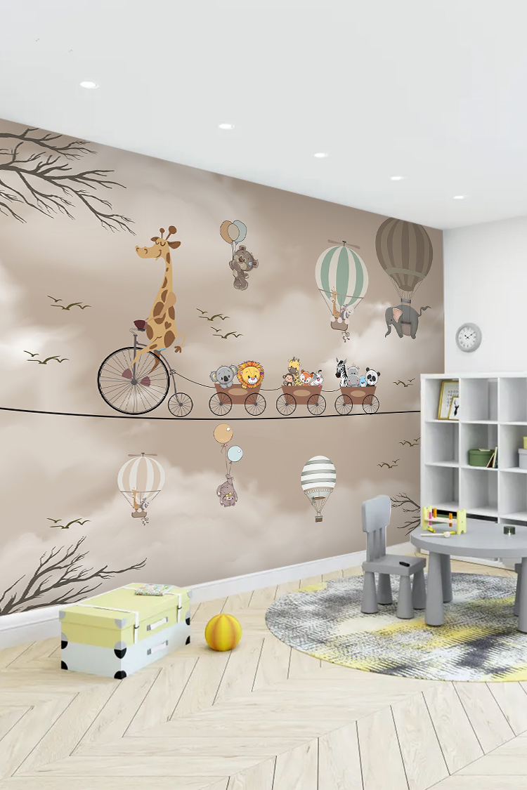 Hayvanlı Duvar Kağıdı - Görsel 4