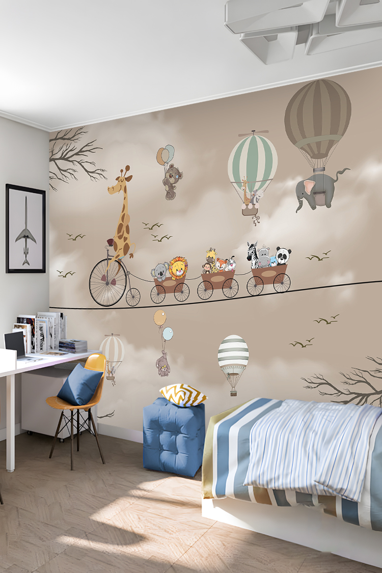 Hayvanlı Duvar Kağıdı - Görsel 6