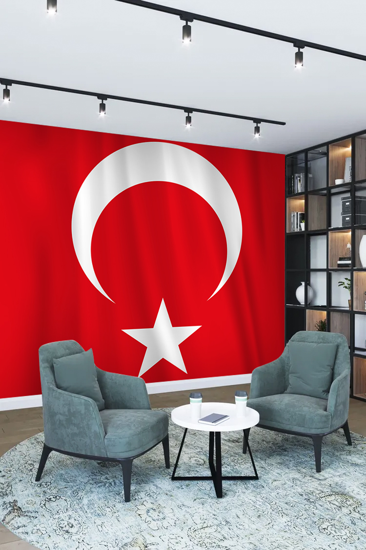 Türk Bayrağı Duvar Kağıdı - Görsel 2