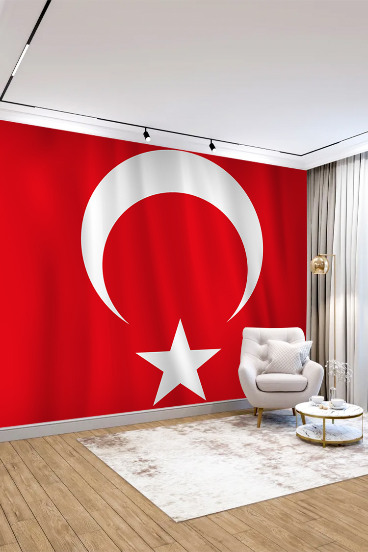 Türk Bayrağı Duvar Kağıdı - Görsel 3