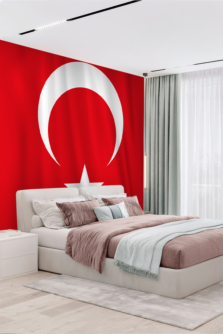 Türk Bayrağı Duvar Kağıdı - Görsel 4